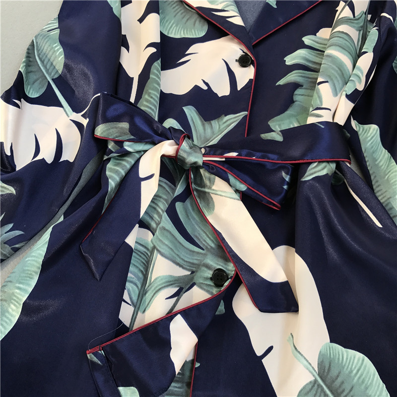 Title 19, New Womens Long Sleeve Lapel Home Furnishing S...