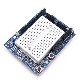 ProtoShield 机器人智能车原型扩展板 含mini面包板 学习开发板