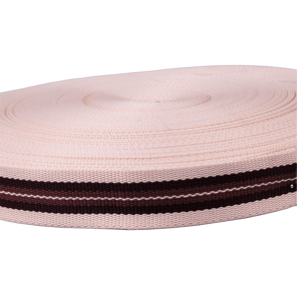 广州力满现货 寸半3公分 2.5cm 杏间啡三色 涤纶织带 薄珠纹网络