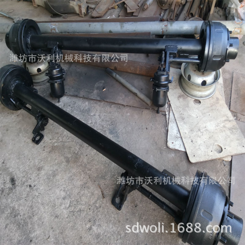 供应拖车配件 农用拖车车桥轮胎 专业拖车挂车转盘等配件