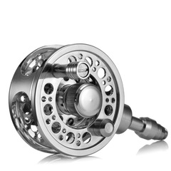 The dragon lizard fishing reel can be converted into a hand rod with a through-line and a power-releasing full-metal aluminum alloy material through-wheel.