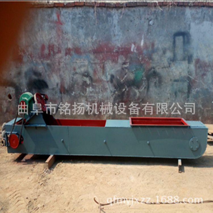 深圳双链条煤渣处理输送机煤粉刮板输送机厂家