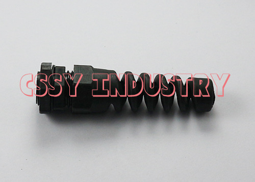 尼龙防折弯防水电缆接头PG21黑白2色