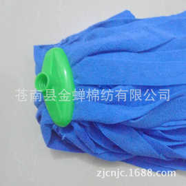 超细纤维家用墩布加固圆头毛巾拖把 吸水布地拖布条拧水拖