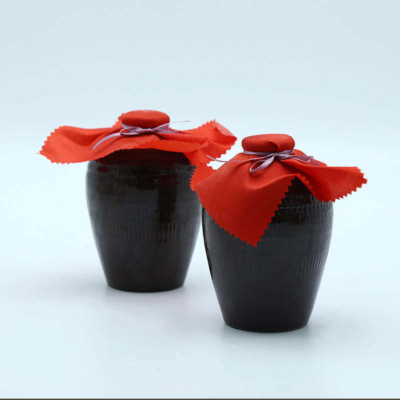 廠家直銷50度15年陳糯米原漿白酒 小壇裝米香型正宗糯米燒酒批發