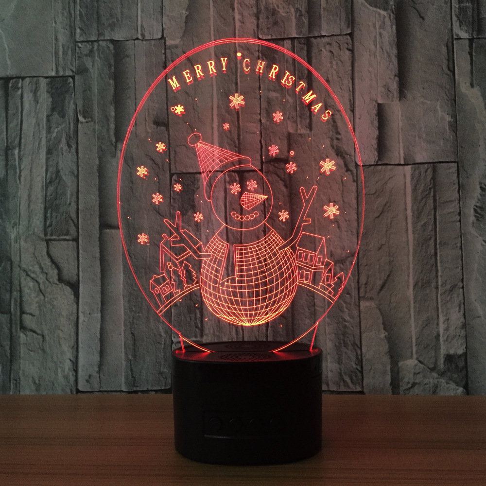 3D灯 七彩触控LED视觉灯 气氛礼品台灯