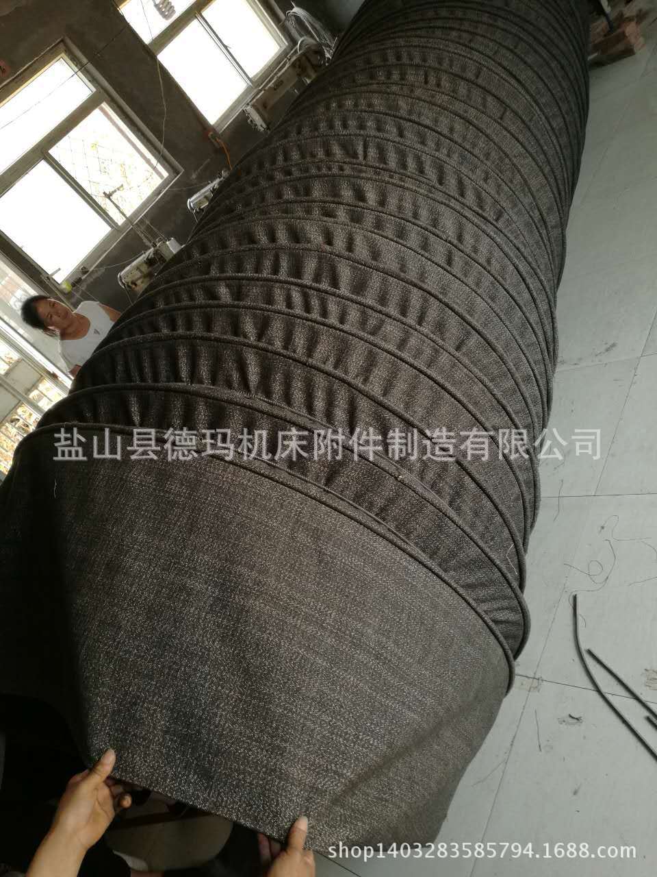 耐温防酸碱风道通风软连接按图纸生产 质量保障