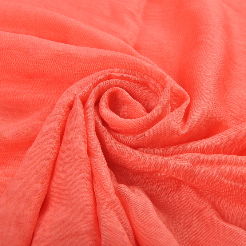 Women's Gender Solid Color Design Simple Style Style Women's Simple Style Solid Color Cotton Solid Color Scarf