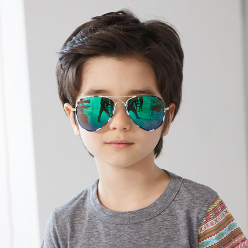 F050 momentum fashion avant-garde toad Sunglasses parent-child children's Sunglasses big brand camouflage Sunglasses