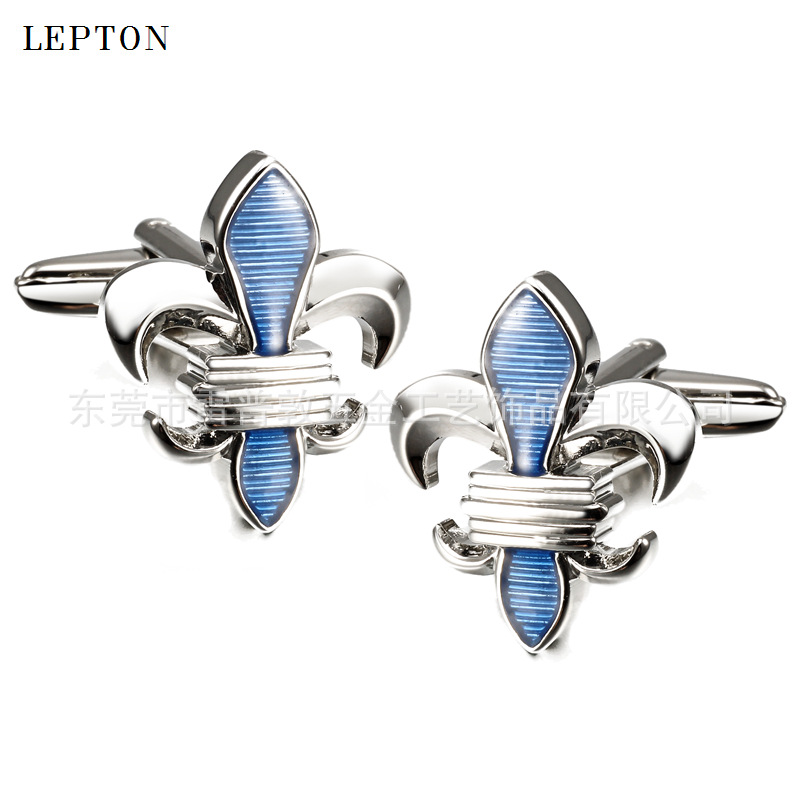 High-end French cufflinks Elegant Flower Men's cufflinks Shirt Accessories Formulated cufflinks Factory Spot Wholesale
