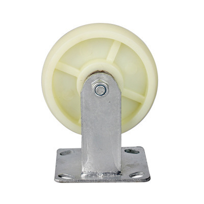 6寸工业尼龙定向轮 耐磨脚轮小车轮子万向轮手推车轮 现货批发|ms