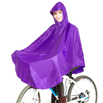 韓版時尚騎車雨衣女雨披男女通用自行車雨衣