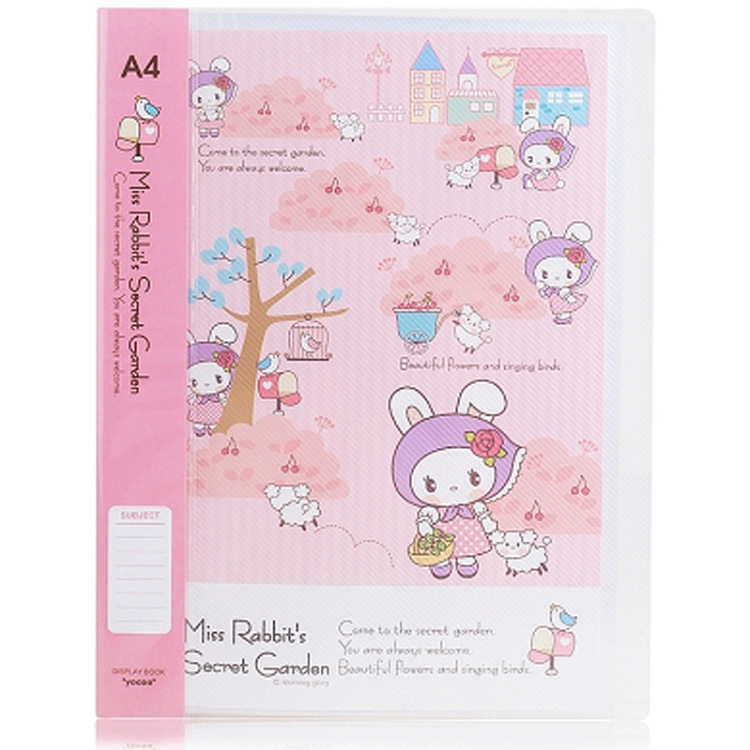 得力96151資料冊新款樂素20頁實用學生文具用品