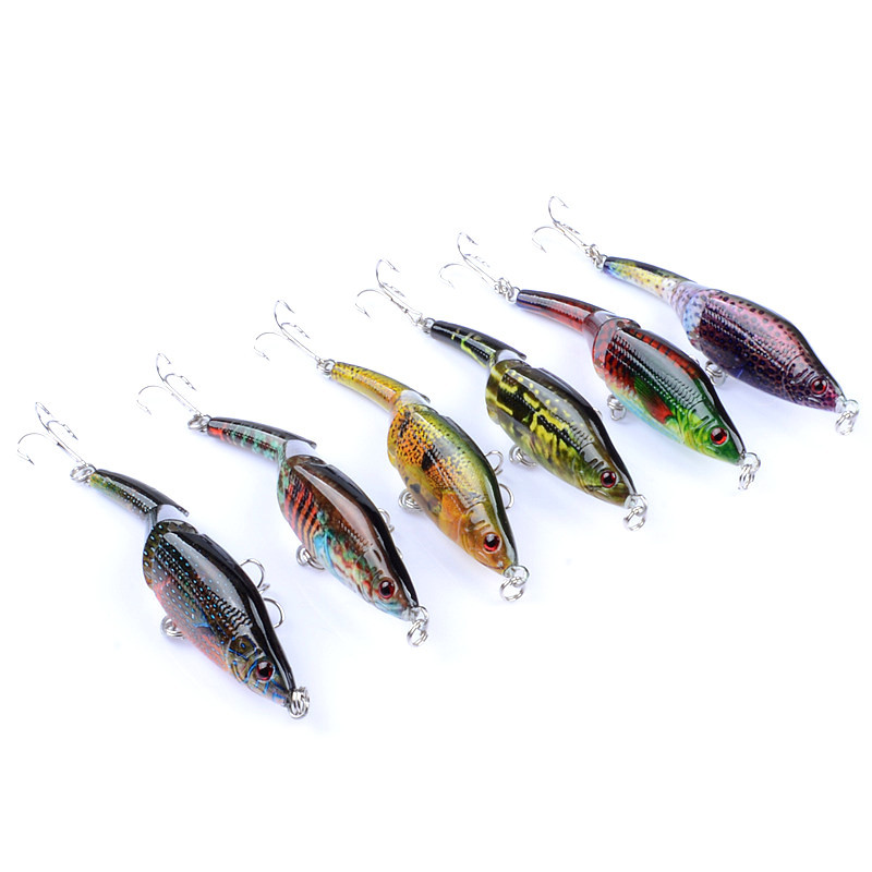 Hard plastic 3 segments swimbait