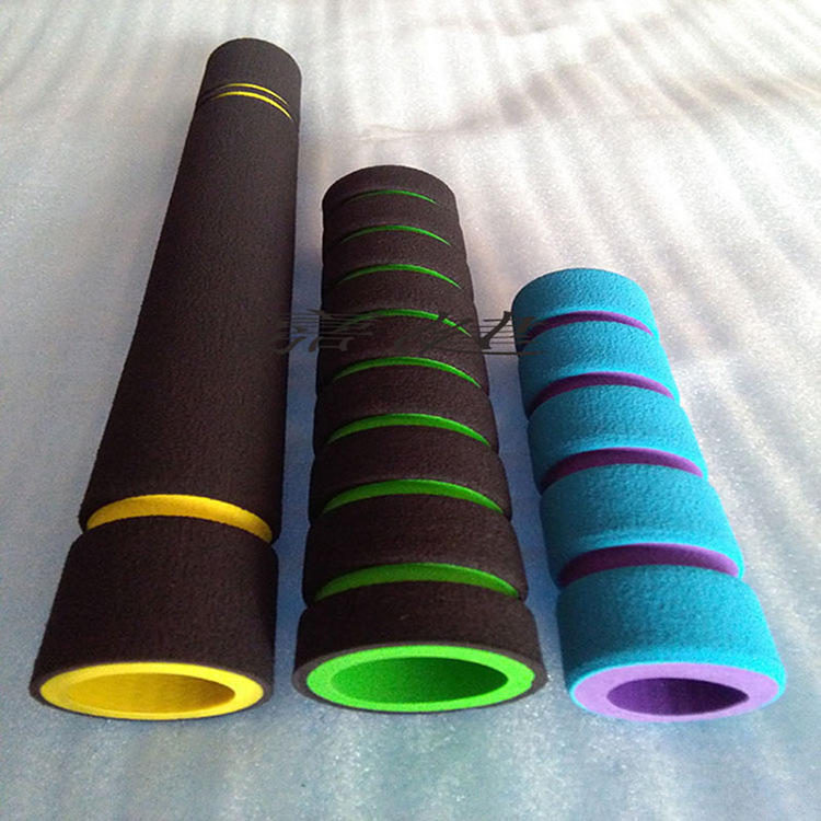 专业生产NBR发泡手柄套 橡塑发泡管  运动器材手把套 优质海绵管