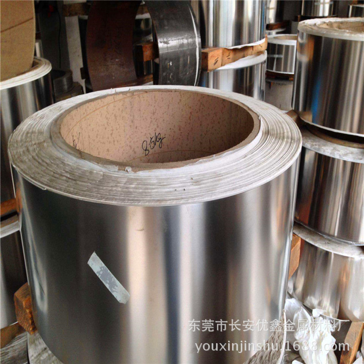 大量供应1/2H半硬304不锈钢带 超薄精密带 硬度HV200-350