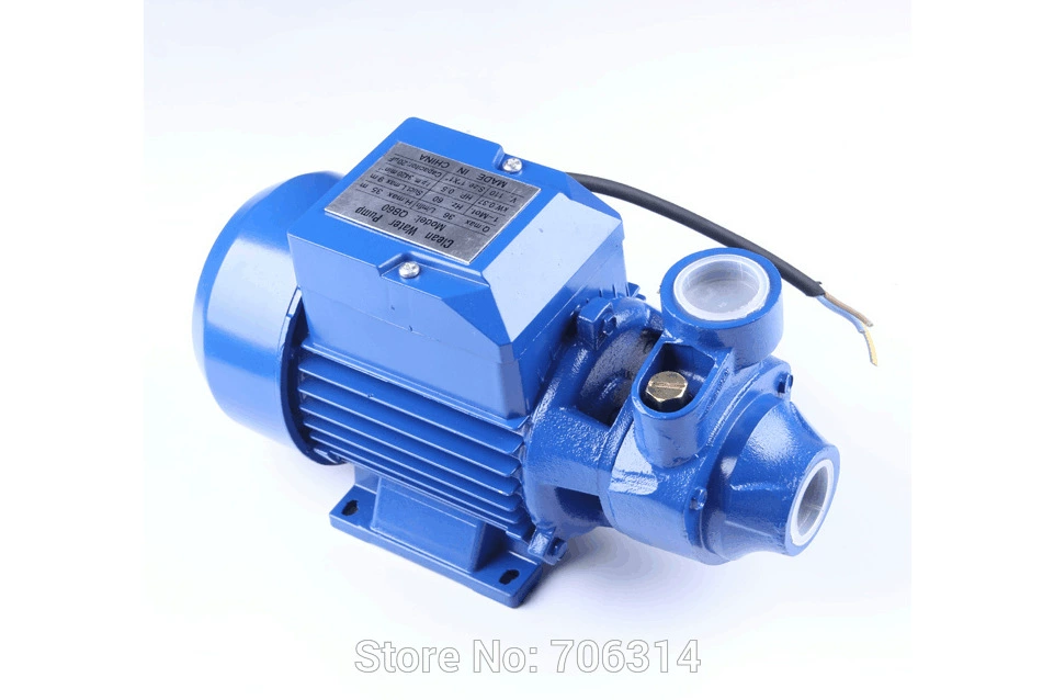 QB60 Малый Mindong Qing Водяной насос 110V 220V Домашний и садовый водяной насос вихревой насос
