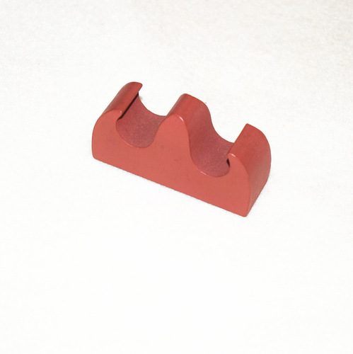 Manufacturer wholesale mountain-shaped solid wood pen holder wooden pen holder calligraphy supplies three colors available