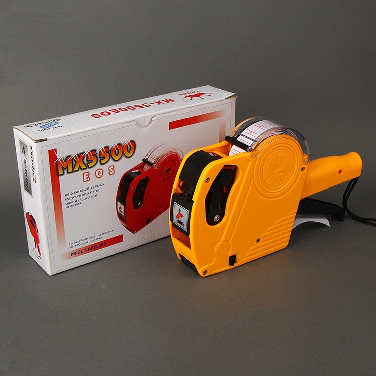 Crown with cover 8-digit single row price marking machine supermarket commodity price marking machine label coding machine price marking machine wholesale