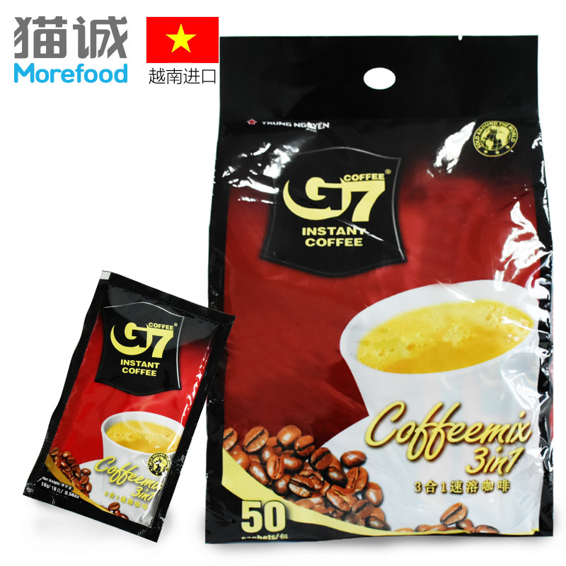 新货包邮G7咖啡越南进口coffee 中原g7咖啡3合1速溶800g 中原咖啡 - 新货包邮G7咖啡越南进口 中原g7咖啡3合1速溶800g