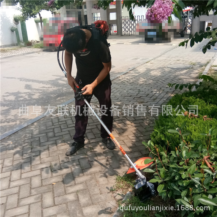 汽油式旋耕除草机 除草松土割草机 汽油背负式小型除草机价格63