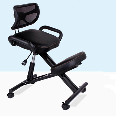 Kneeling chair YDM-1457 backrest household Computer chair fold Steel write chair rotate Lifting human body Engineering chair