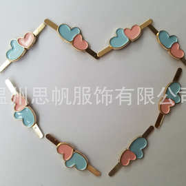 现货出售合金小五金饰品鞋扣鞋材装饰品鞋子箱包五金配件服装配件