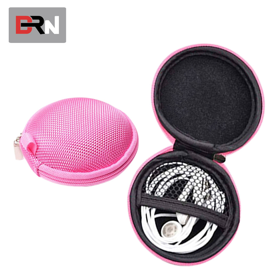 厂家牛津布尼龙EVA小耳机收纳包无线蓝牙耳机包装盒