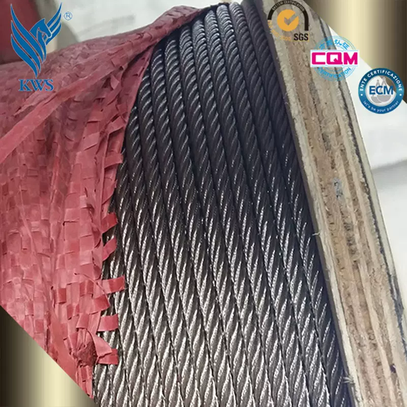 凯威厂家批量定做304|7*19镀紫铜黄铜不锈钢丝绳