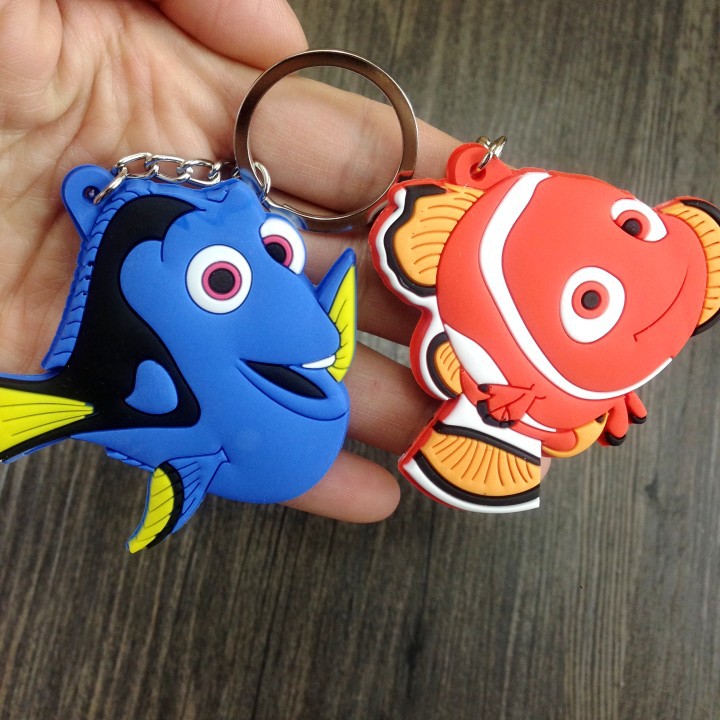 Finding Nemo Dory Nemo Figures Keychain Key Bag Pendant Modern (1970
