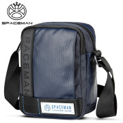 单肩包男2018新款斯帕曼时尚休闲单肩包防泼水牛津布包包男包小包