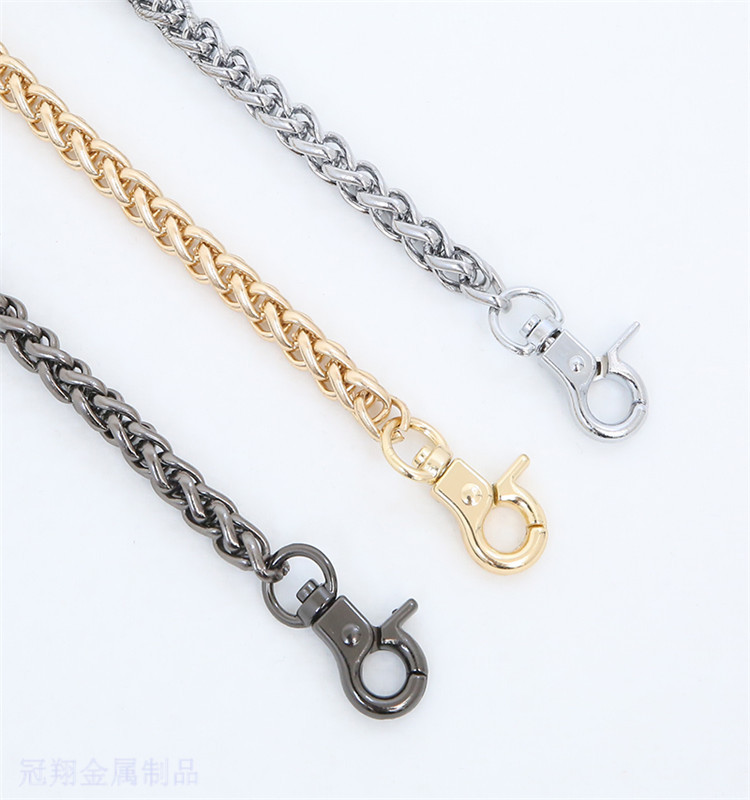 Luggage and luggage hardware parts chain Various Specifications style colour Jewelry Chain Shackle Aluminum chain Pig cage chain