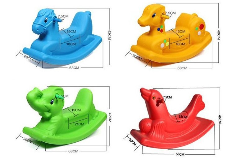 特价摇马木马塑料摇马韩版加厚包邮摇马幼儿园玩具儿童礼物摇摇乐|ru