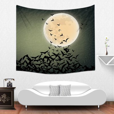 个性挂毯定制 卧室墙壁装饰背景挂布 摄影DIY壁毯 沙滩巾沙发毯|ms