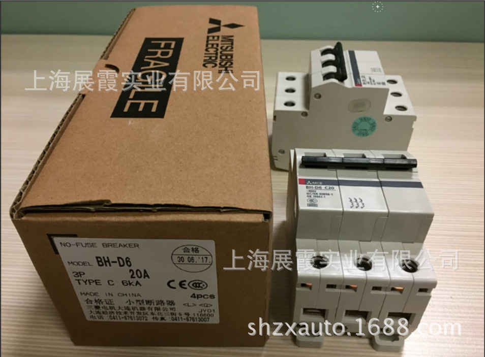 原装全新【三菱BH-D6 C20 3P断路器 S-T21 AC200V三菱接触器】 三菱BH-D6 C20,BH-D6 C20,S-T21 AC200V,三菱接触器,三菱低压电器