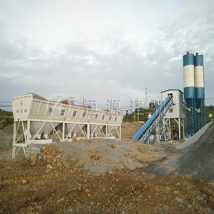 供应HZS120型混凝土搅拌站 HZS120搅拌站  恒源建机型号全