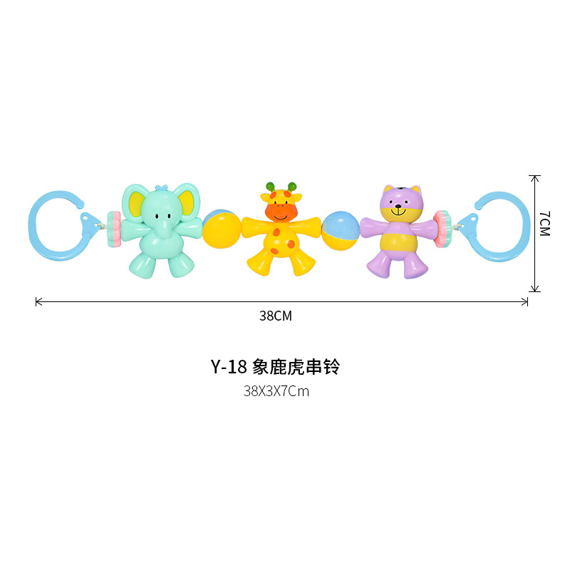 Bebé sonajero cama campana a granel artículo al por mayor bebé sonajero recién nacido bebé educación temprana educativo juguete sonajero