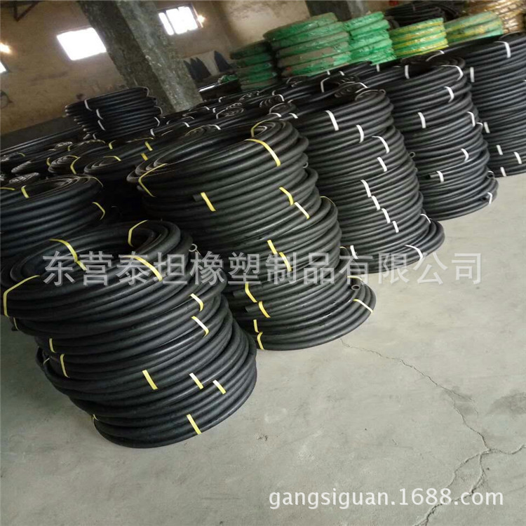 橡胶软管黑色水管 夹布 4分 5分 6分 1寸 1.2寸1.5寸2寸