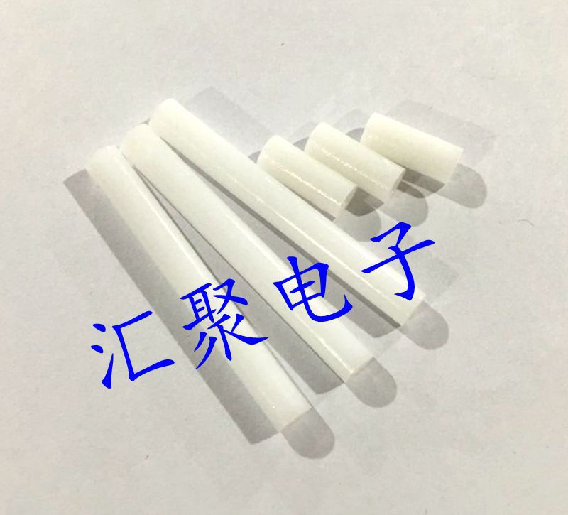 平头POM棒压棒Φ6*15mm/20mm/25mm/30mm/35mm/40mm白色压棒M3内牙