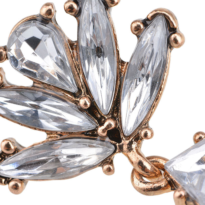 alloy other earring (champagne)NHYT0272-champagne
