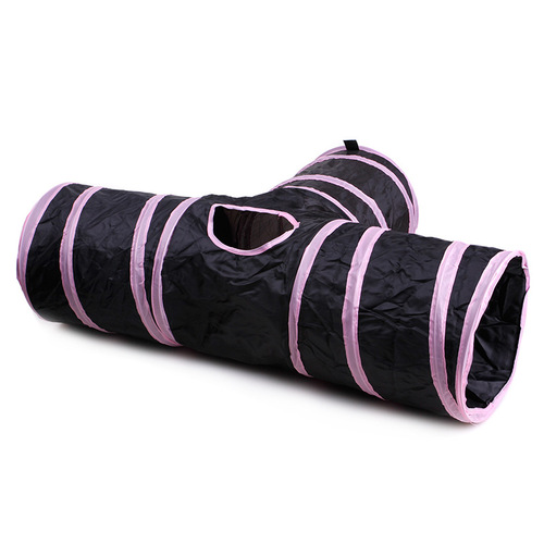 Manufacturer of pet supplies, cat ringing paper tee tunnel, intelligent cat toy drill barrel, foldable cat tunnel