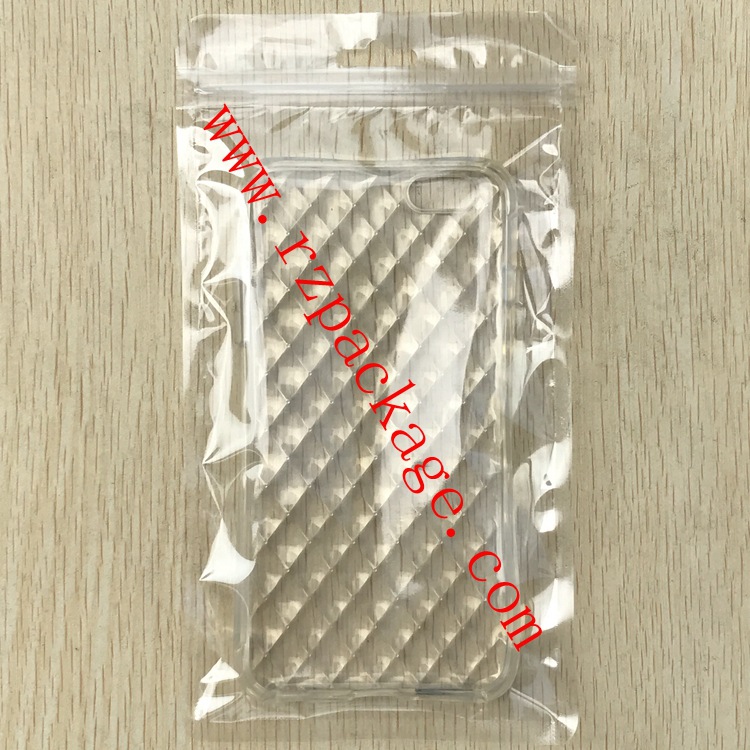 手机壳包装袋/透明阴阳骨袋/自封袋12cm*21.5cm双面透明10Ci7 5.5