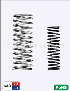 日本米思米MISUMI圆线螺旋弹簧外径基准不锈钢型FWR20-50-A