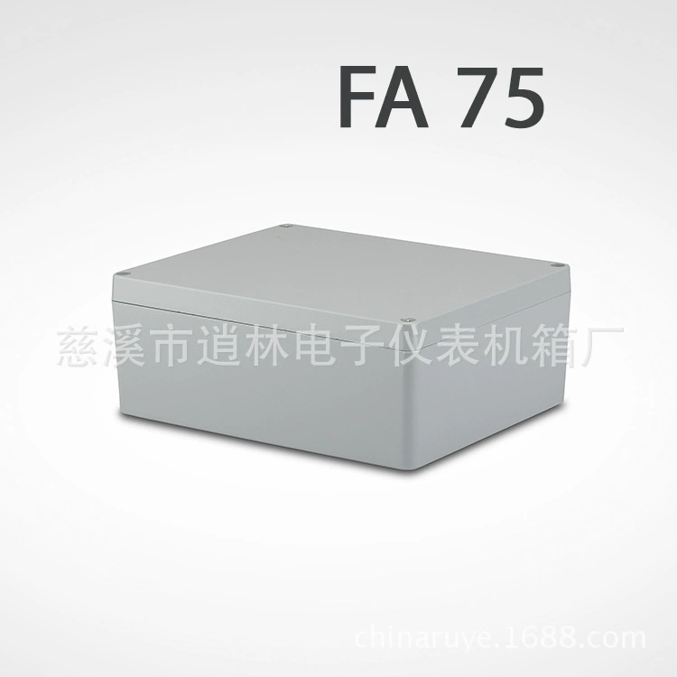 Литая под давлением алюминиевая водонепроницаемая коробка, наружная распределительная коробка, распределительная коробка, коробка из алюминиевого сплава FA-75: 110*230*280