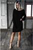 Dress for leisure, top, European style, city style, oversize, long sleeve