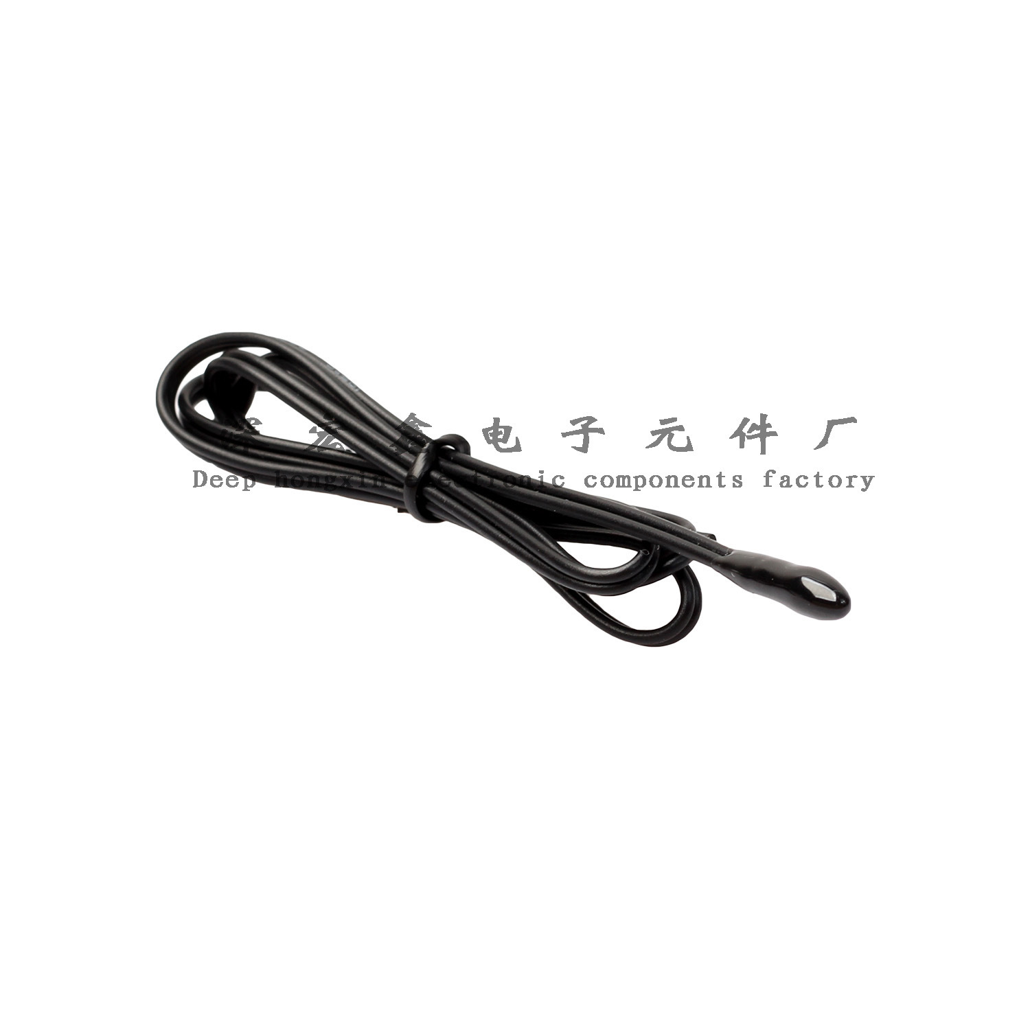 厂家供应 环氧树脂封装 水滴头 NTC-100K3950 测温温度传感器