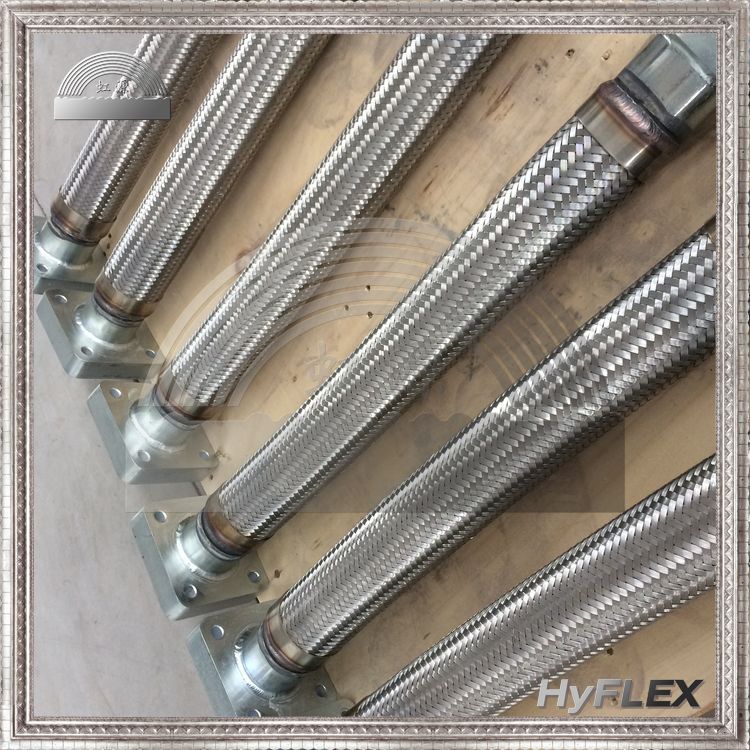 耐高温法兰连接式不锈钢金属软管 DN50 65 80 100 125MM