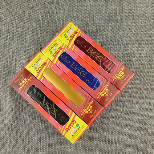 Small Harmonica BEE Harmonica 16-hole Harmonica Color Mini Bee Small Harmonica Wholesale Color Harmonicas
