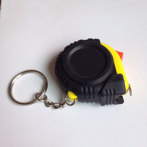 Factory Car Tire Measuring Tape Wheel Logo Gift Keychain 1 Meter Height Measuring Tape Three-Dimensional Tape Measure