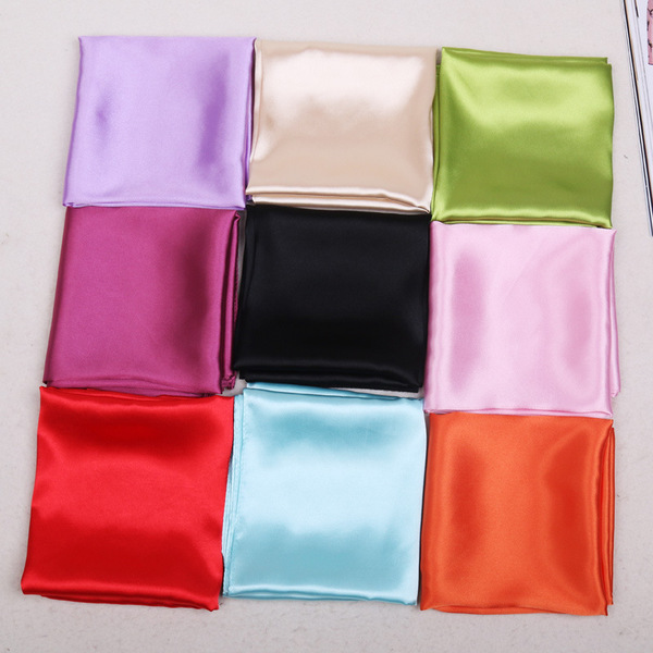 solid color demi-season professional handkerchief